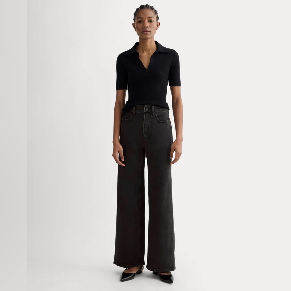 Everlane The Way High Sailor 2.0 — Washed Black